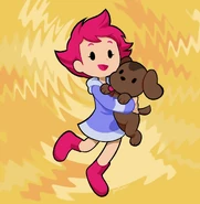 Fanart de Kumatora avec Boney par Gato del Futuro