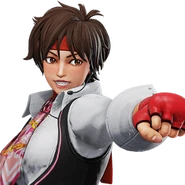 Apparence de Sakura dans Street Fighter V