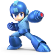 Apparence de Mega Man dans Super Smash Bros. Ultimate.