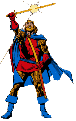 Arthur Pendragon (Camelot 3000) infobox