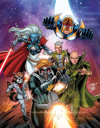 Gardiens de la Galaxie (Comics), Wiki Héros