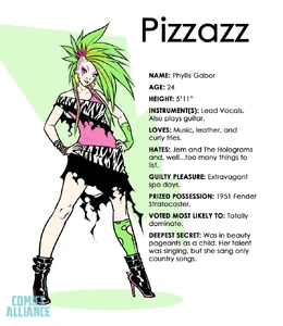 Identité de Phyllis Gabor allias PIZZAZZ