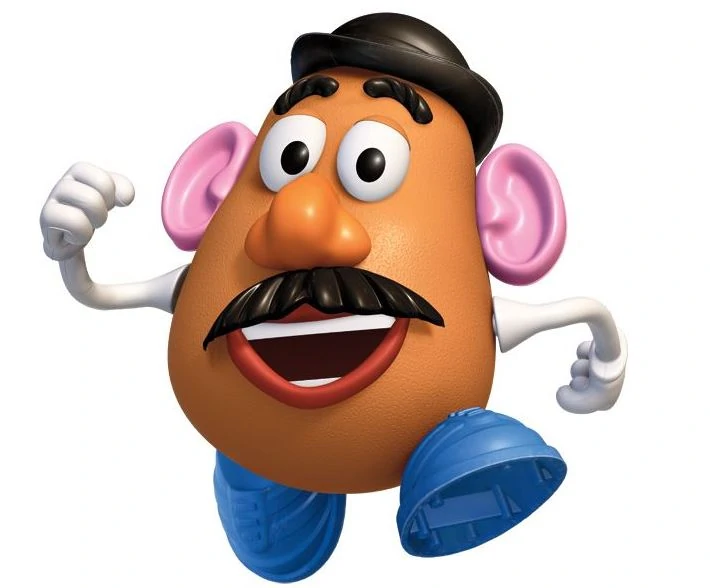 Mascotte de Monsieur Patate, du dessin animé Toy Story dans Mascottes Toy  Story Changement de couleur Pas De Changement Taille L (180-190 Cm) Bon a  tirer Non Avec les vêtements ? (si