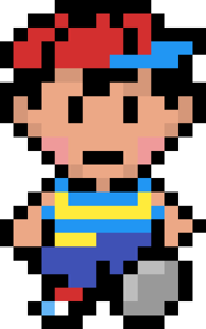 Le sprite de Ness dans Earthbound