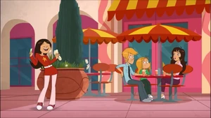 Wendy et sa danse de victoire