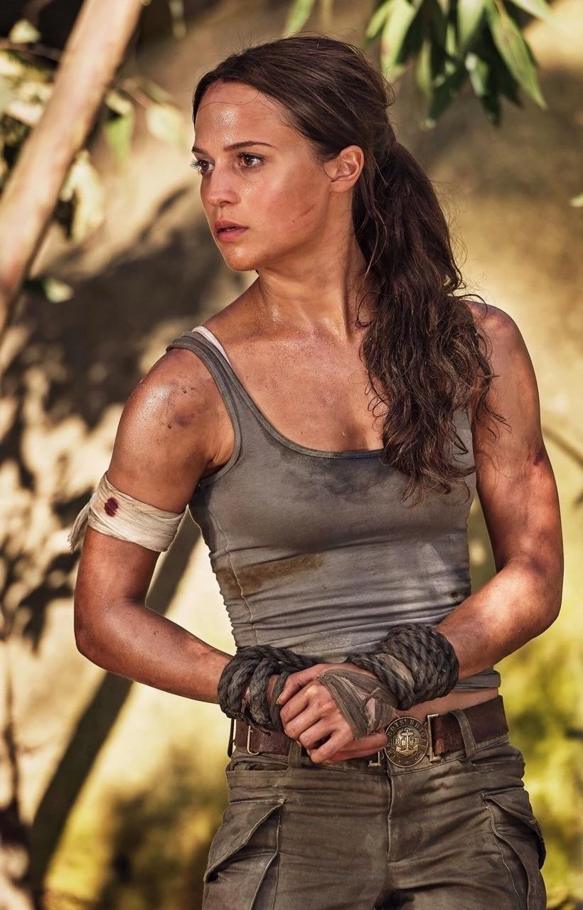 Lara Croft Alicia Vikander Wiki Héros Fandom