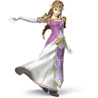La Princesse Zelda dans Super Smash Bros