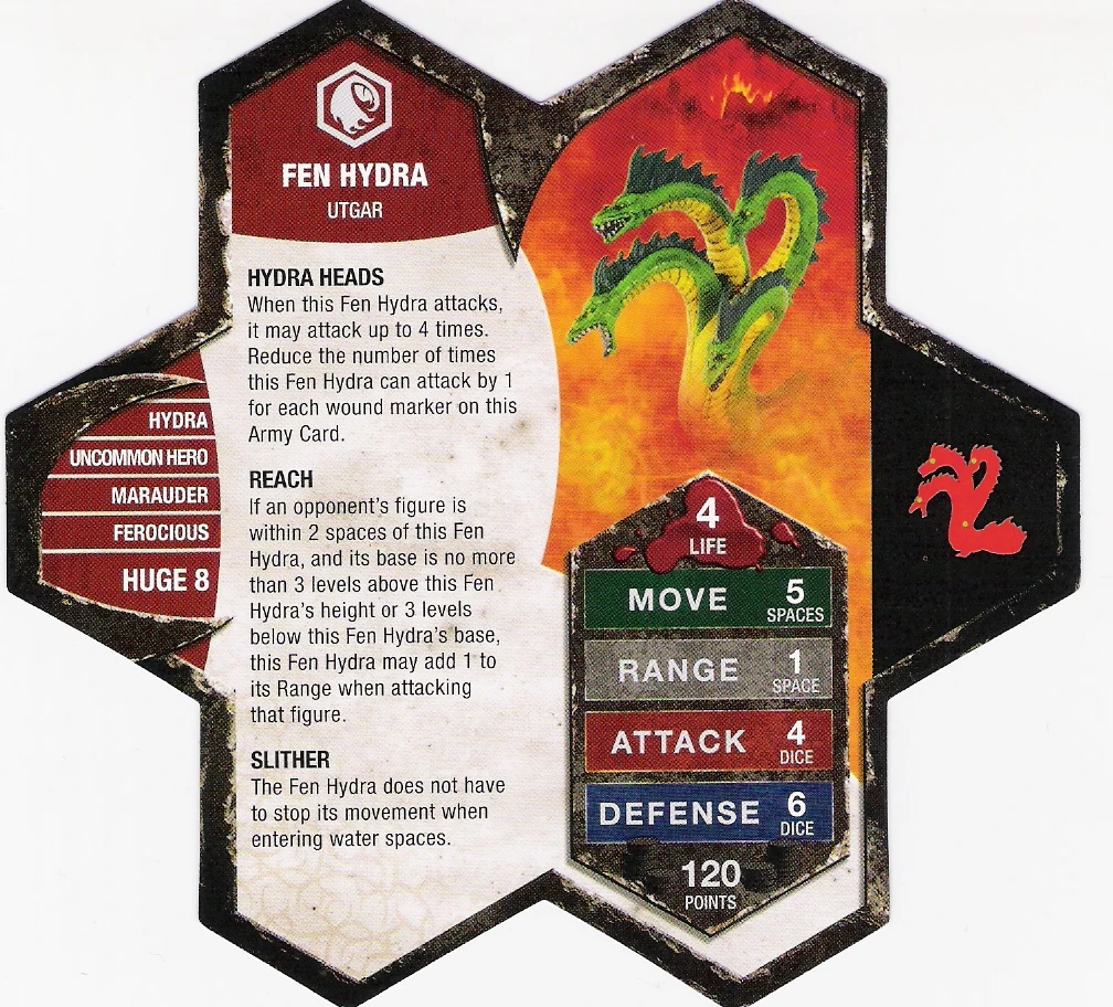 Fen Hydra | HeroScape Wiki | Fandom
