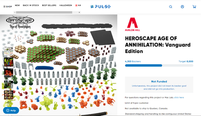 Vanguard Edition main Page