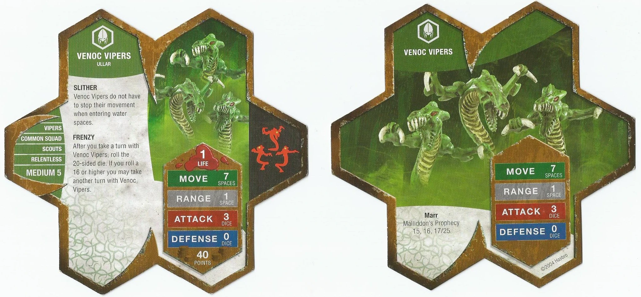 Heroscape Extension Vipères Et Snipers - Neuve Sous Emballage
