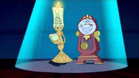 lumiere beauty and the beast be our guest