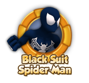 Black suit spider man