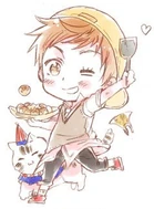 Чиби версия Осаки из блога Химаруи