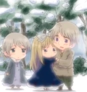 Ukraine, Russia, and Belarus when they were younger.