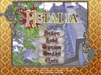 The title screen for Gakuen Hetalia.