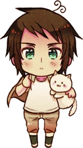 Chibi Greece from Axis Powers Volume 4