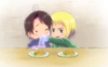 Chibi Austria i Szwajcaria w anime