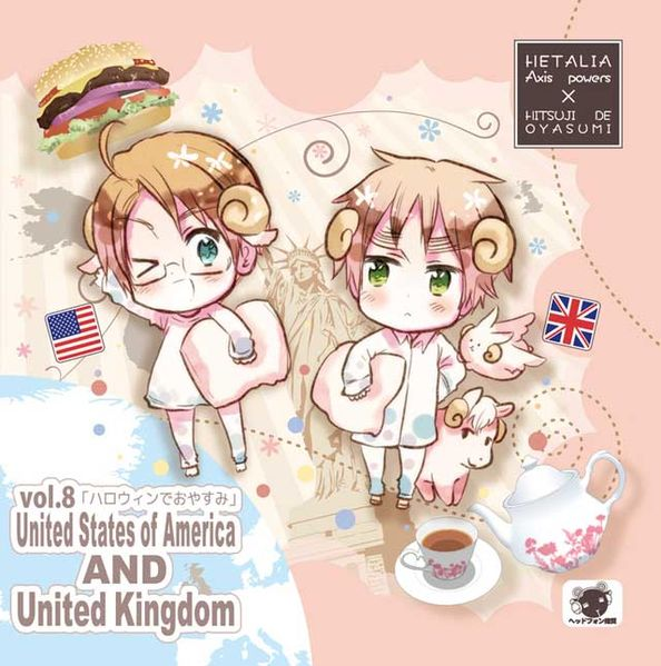 Hetalia x Goodnight with Sheep Vol. 8 - United States of America 