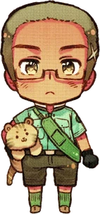 Chibi Cameroon with Kokolo from Axis Powers Volume 4