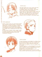 Early designs of the Axis from the Axis Powers Volume 3 special booklet[2]