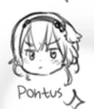 Pontus as she appears in Chapter 21 of Hetalia: World☆Stars'"`UNIQ--ref-00000212-QINU`"'