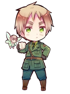 A chibi version of England.
