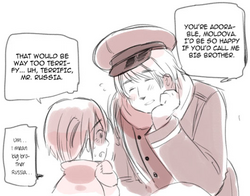 Moldova being terrified of Russia.