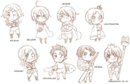 Chibis of many nyo characters, including Liechstenstein[2]