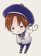 Italy in a sailor suit.