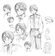 Himaruya's sketch of Singapore that he posted on his own birthday