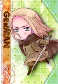 Germania's card from the 2008 trading cards set