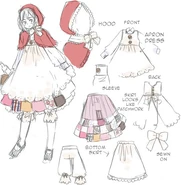 Reference sheet for Belgium's Halloween 2011 costume[4][Note 1]