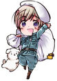 Finland in uniform ("chibi" version, 2009).