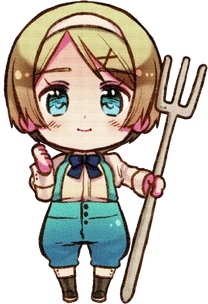 Chibi Ukraine from Axis Powers Volume 4