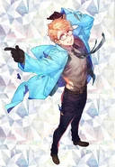 Bonusowa karta ilustracyjna dołączona do zamówień z Melonbooks.