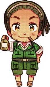 Chibi Cuba from Axis Powers Volume 4