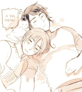 Italy "testing" Greece's chest[8]