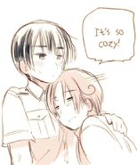 Italy "testing" Japan's chest[5]