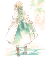 Liechtenstein with braided hair.