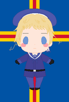 Aland Islands Mascot Chibi