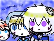 Ladonia, Sealand, and Aland. The three kids of the Hanatamago family, become the Hanatamago trio! By Infectious-Italians.