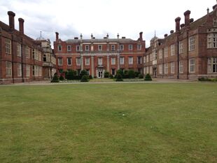 Cobham Hall, the set for the Foundling Hospital in Series 1, Series 2, Series 3 and Series 6