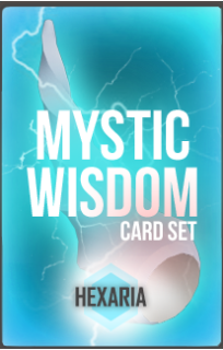 Mystic Wisdom Card Pack Hexaria Full Version Wiki Fandom - roblox hexaria wiki cards