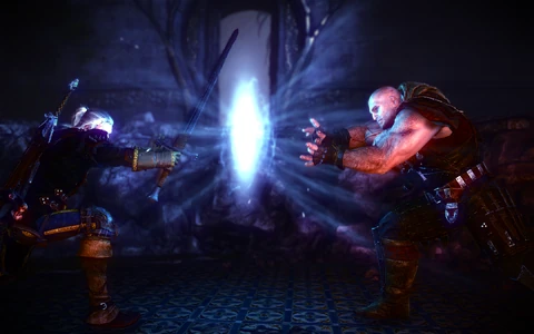 In den Elfenruinen - Geralt vs. Letho