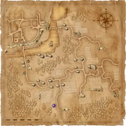 Kreis des windigen Wanderers