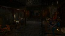 The inn is quite a luxurious restaurant as well, a bit dark though.