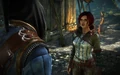 Als Geralt bei Cedric Informationen über den Kayran einholen will, warnt ihn Triss vor der undurchsichtigen Sheala de Tancarville