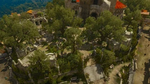 Tw3 baw temple cemetery