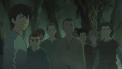 Vesemirs Gruppe muss den Weg durch den Sumpf finden