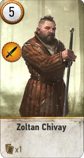Tw3 gwent card face Zoltan Chivay.png